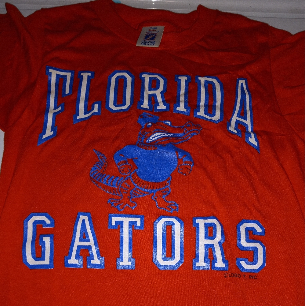 Vintage university of Florida Gators tshirt logo 7 small